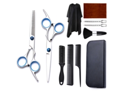 Kit De Tesoura De Corte Cabelo, 11pcs Ferramenta Profissional Para Corte De Cabelo, Para Cabeleireiros E Uso Doméstico Cuich