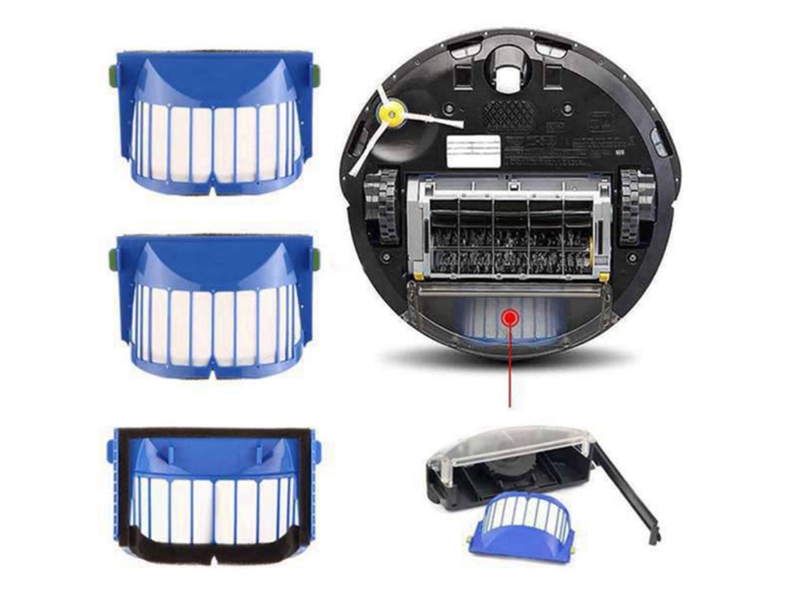 Acessório para Aspiradores IROBOT  Filtro hepa i roomba 600 series 601 610 620 630 631 650 651 655 660 585