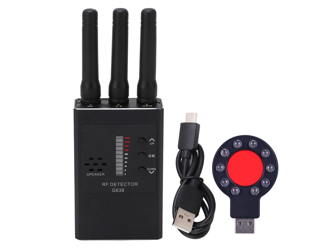 Detector Scanner Anti Espião Sinal Gps Rf Sensível