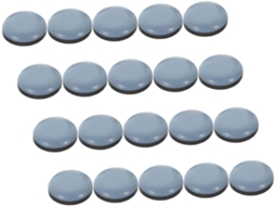 Lurrose Conjunto De 20-deslizadores Adesivos Para Móveis, Eletrodomésticos E Cadeiras, Almofadas Autoadesivas