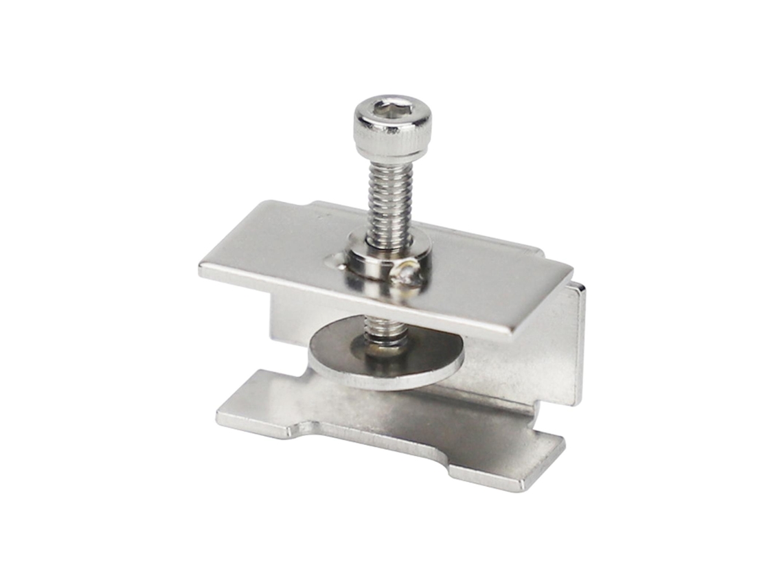 Braçadeira Quente Da Cama Do Grampo De Vidro Da Fixação Da Cama De Aço Inoxidável Da Plataforma De Impressão 3d
