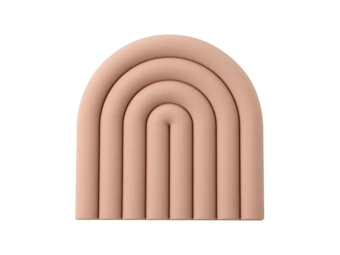 Descansos De Panela Silicone Antiderrapante Resistente Ao Calor Para Bancada E Mesa