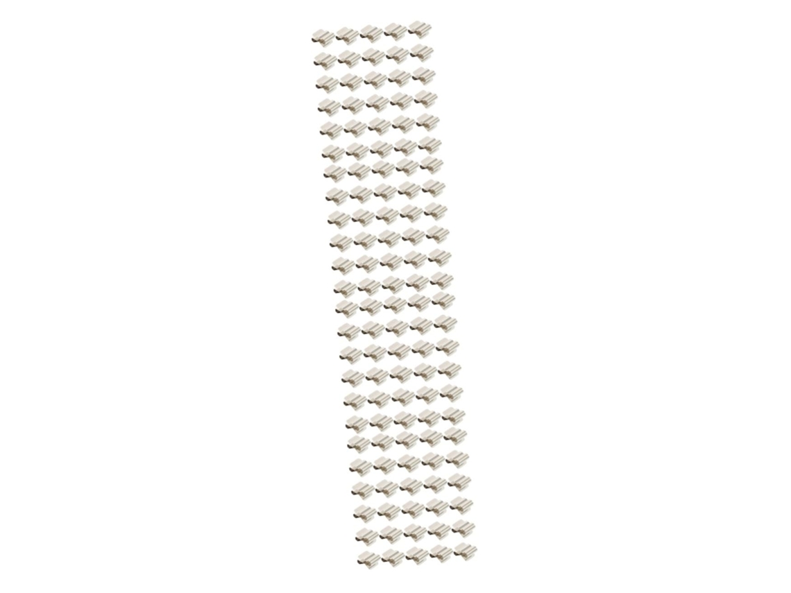 Conjunto de 120 Healeved Presilhas para Cabos Solares Fotovoltaicas Organização Fixação Prática e Estável Pa