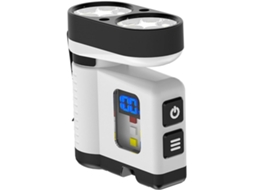 Lanterna De Trabalho Portátil Com 10 Leds, 4 Modos Iluminação, Base