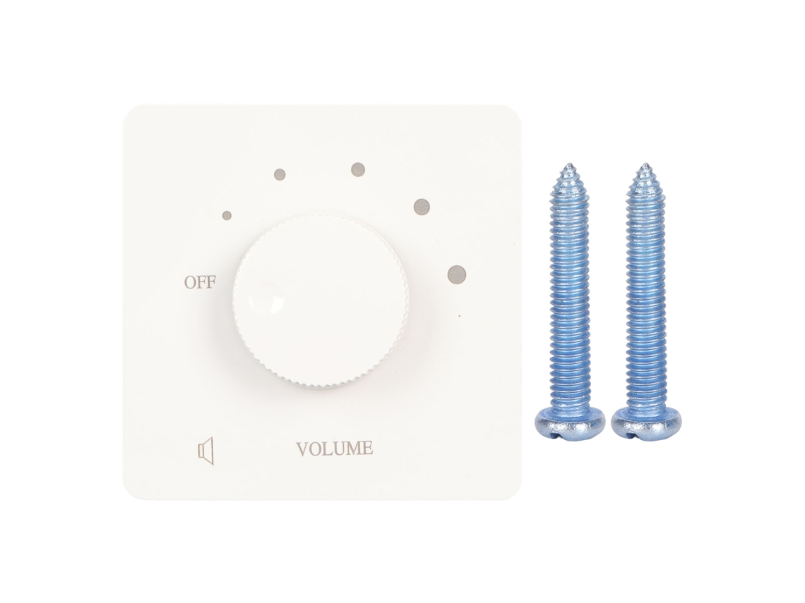 Aetheria controlador de Volume 50w com 5 Marchas Sintonização Knob Seguro para Alto falantes Casa Branco