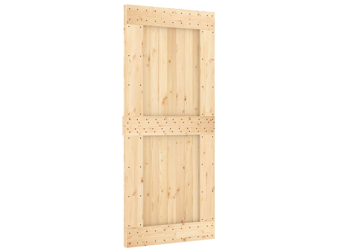 Maison Exclusive - Porta Narvik 90 X 210 Cm Madeira De Pinus Sólida (não Tratada)