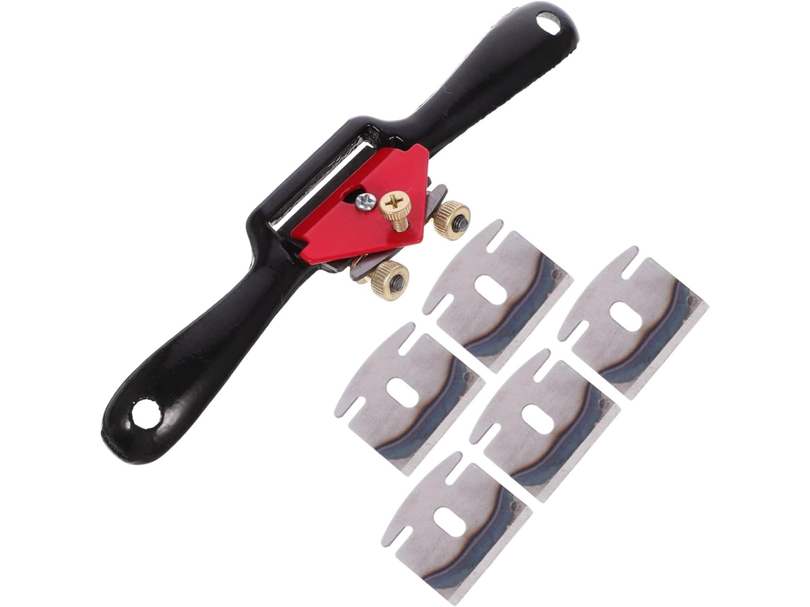 Plainas Manuais Para Marcenaria Com Cabo Ergonômico E Plano, Conjunto