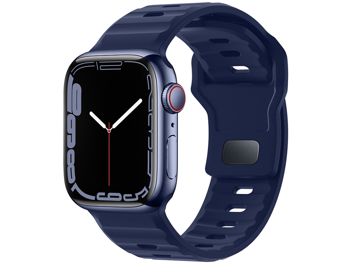 Bracelete Para Apple Watch 38/40/41/42mm Azul Escuro Cuich
