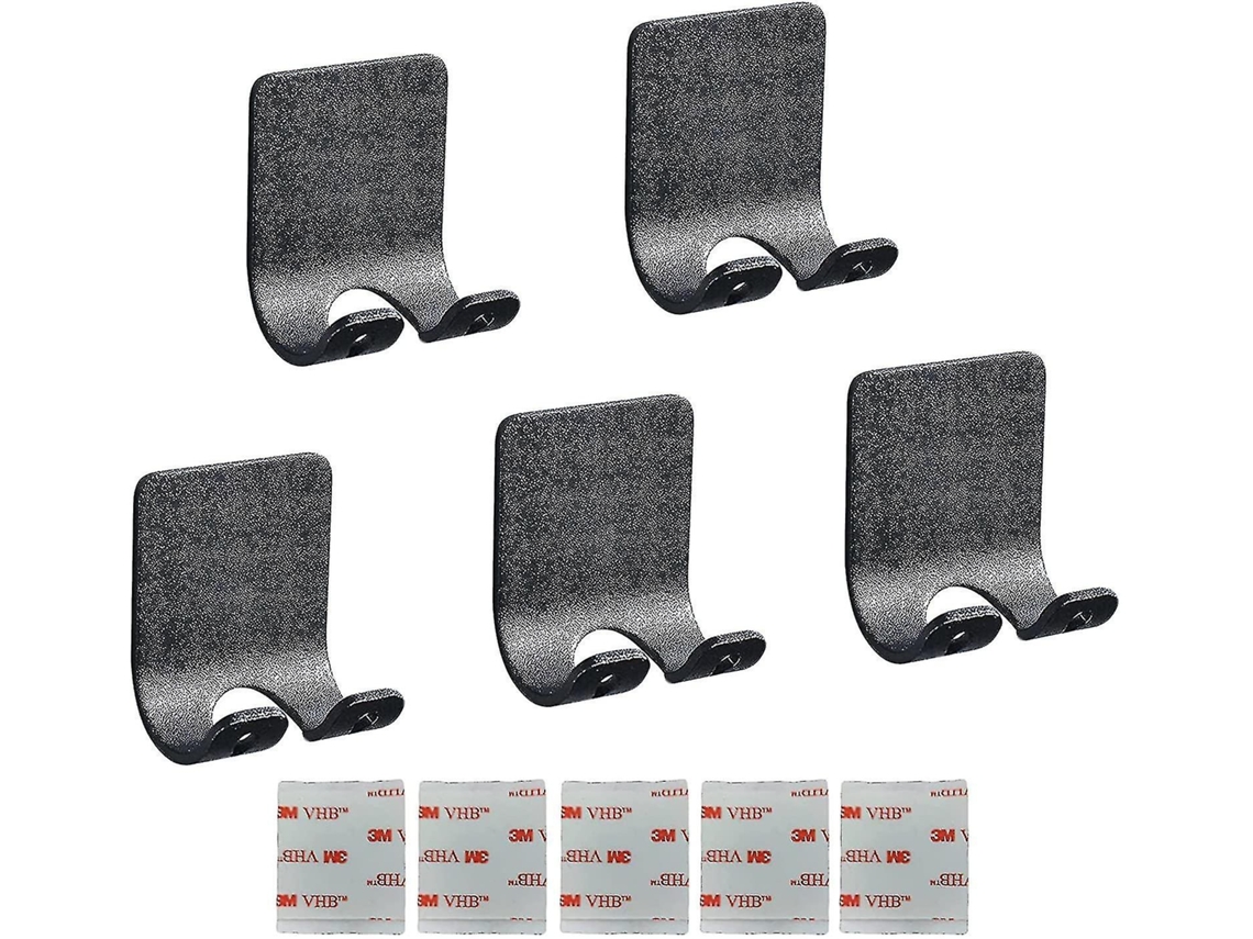 Ganchos Autoadesivos Para Casa De Banho, Metal Elysve