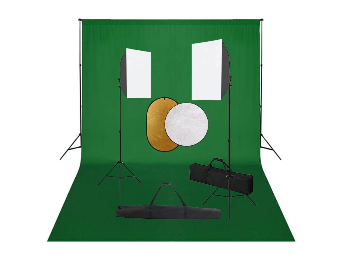 Studio Kit, Studio Kits Vidaxl Preto Aço (500 X 300 Cm)
