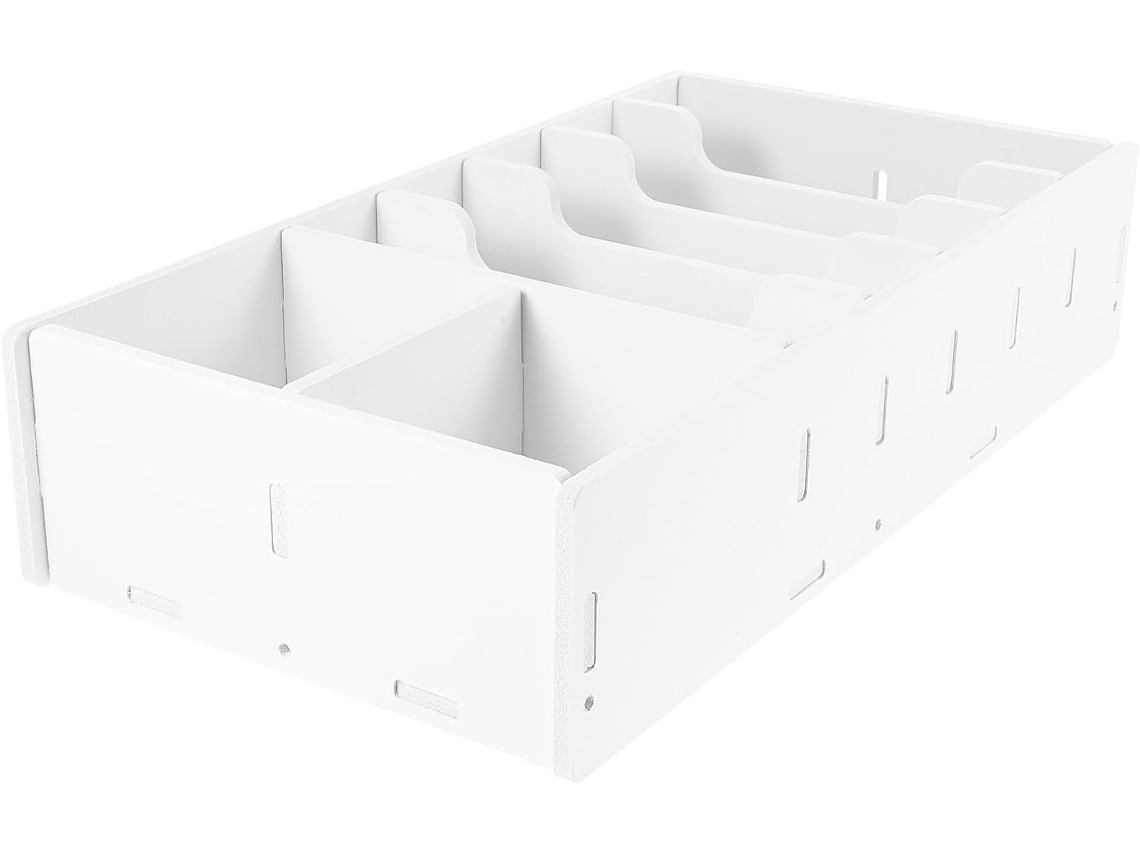 Caixa Organizadora Grande De 7 Compartimentos Para Moedas E Notas, Feita De Material Resistente, Ideal Para Escritórios Gokoco