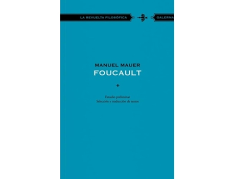 Livro Foucault de Manuel Mauer (Espanhol)