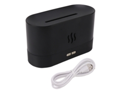 Difusor de Óleos Essenciais Sem Ruído 180ml com Luz Led Colorida e Automático Usb LAXISCREED
