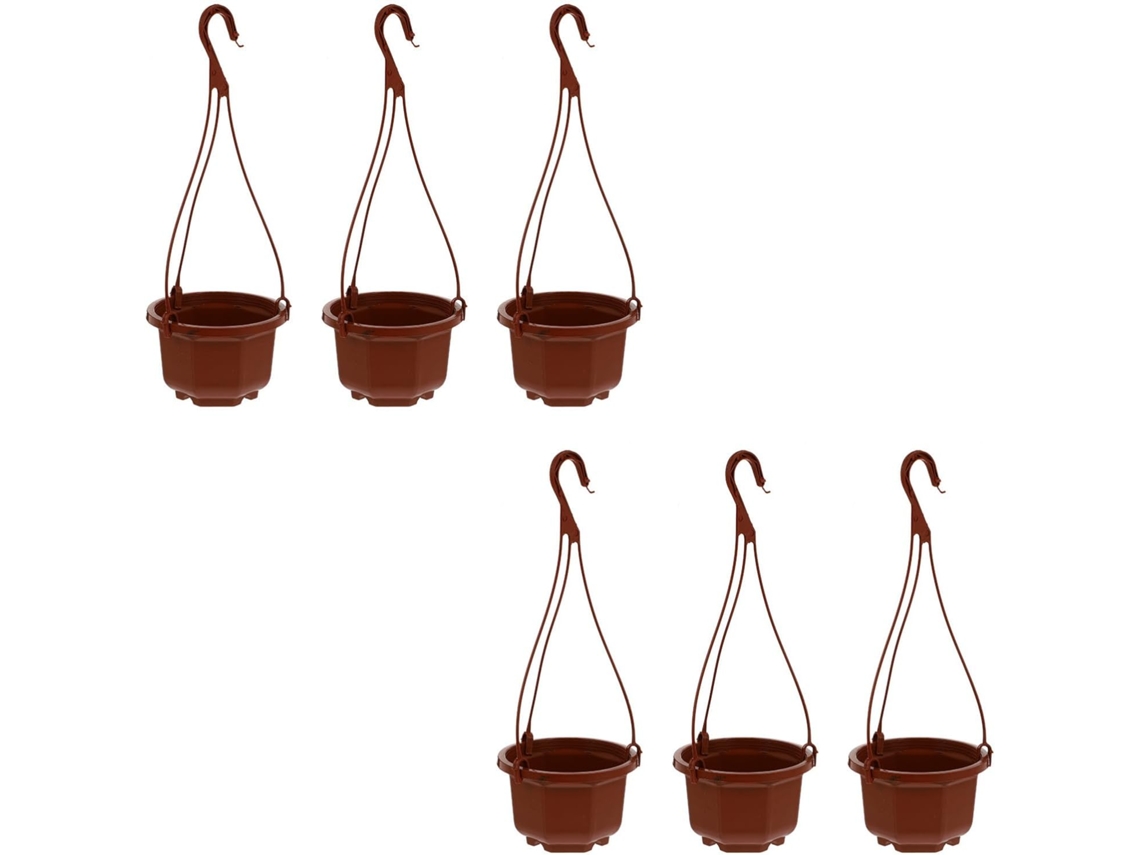 Conjunto de 6 Vasos Plástico para Pendurar GOKOCO