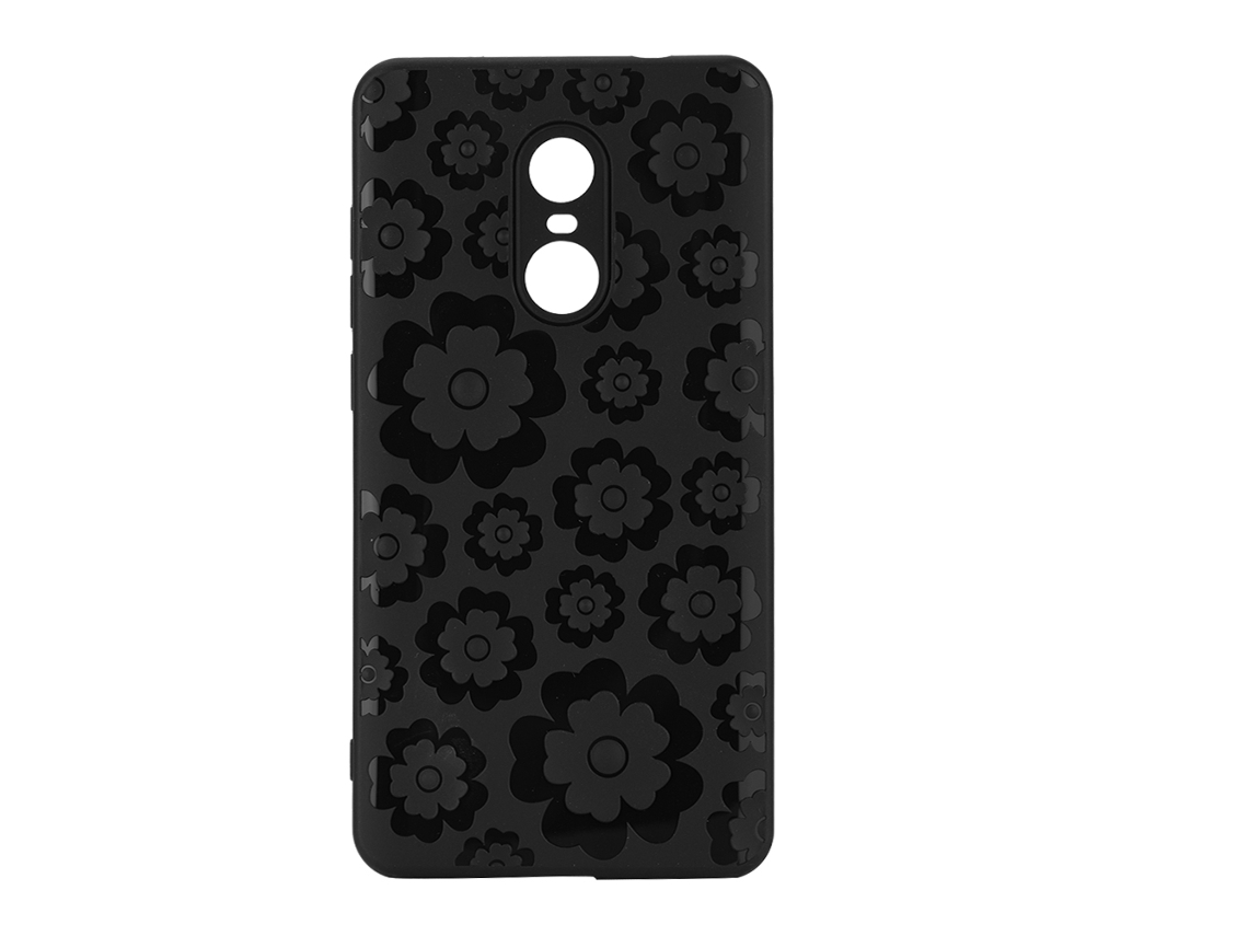 Capa de silicone para Redmi Note 4/4X, confortável e com design artístico