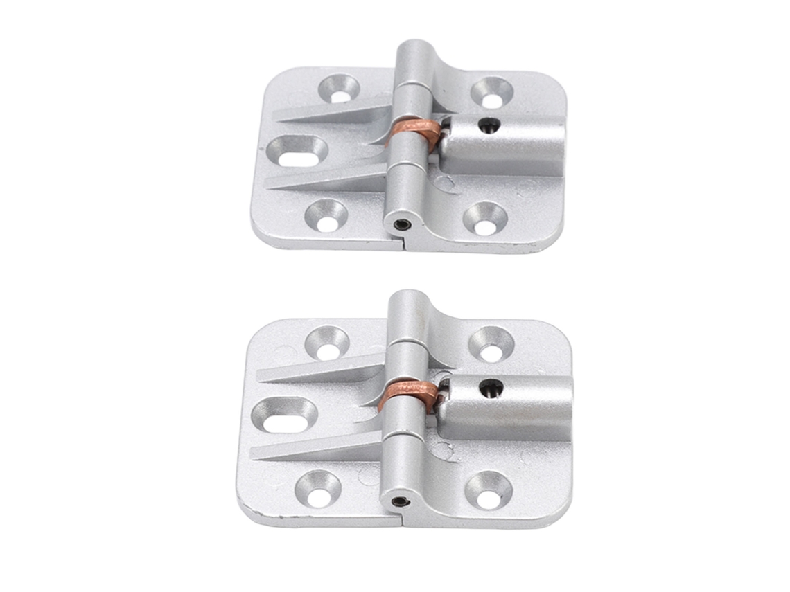2 peças dobradiças de porta de armário 90/180 graus liga de zinco silenciosas para armários gavetas | S/MARCA