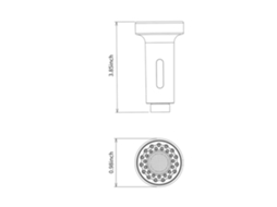 Cabeça de Pulverizador para Torneira G1/2 | S/MARCA