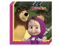 Guardanapos Masha & The Bear
