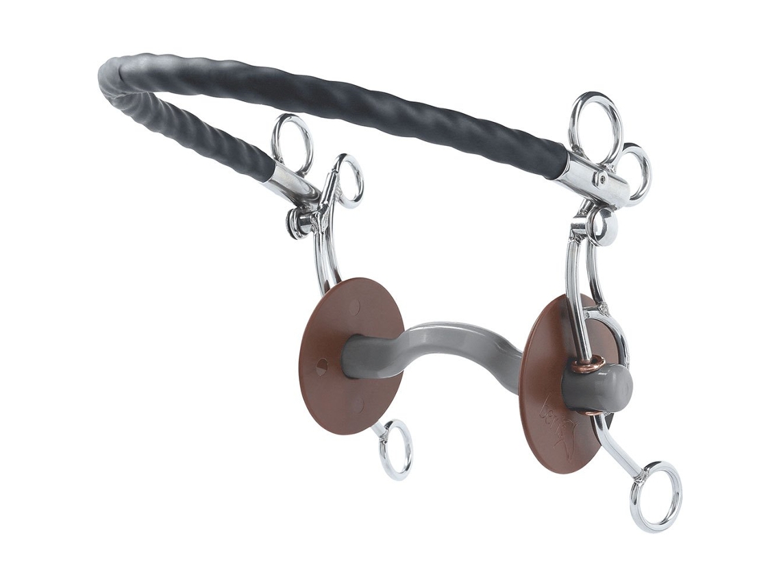 Macio Hackamore Tandem Us Konnex Prateado 140 Mmberis