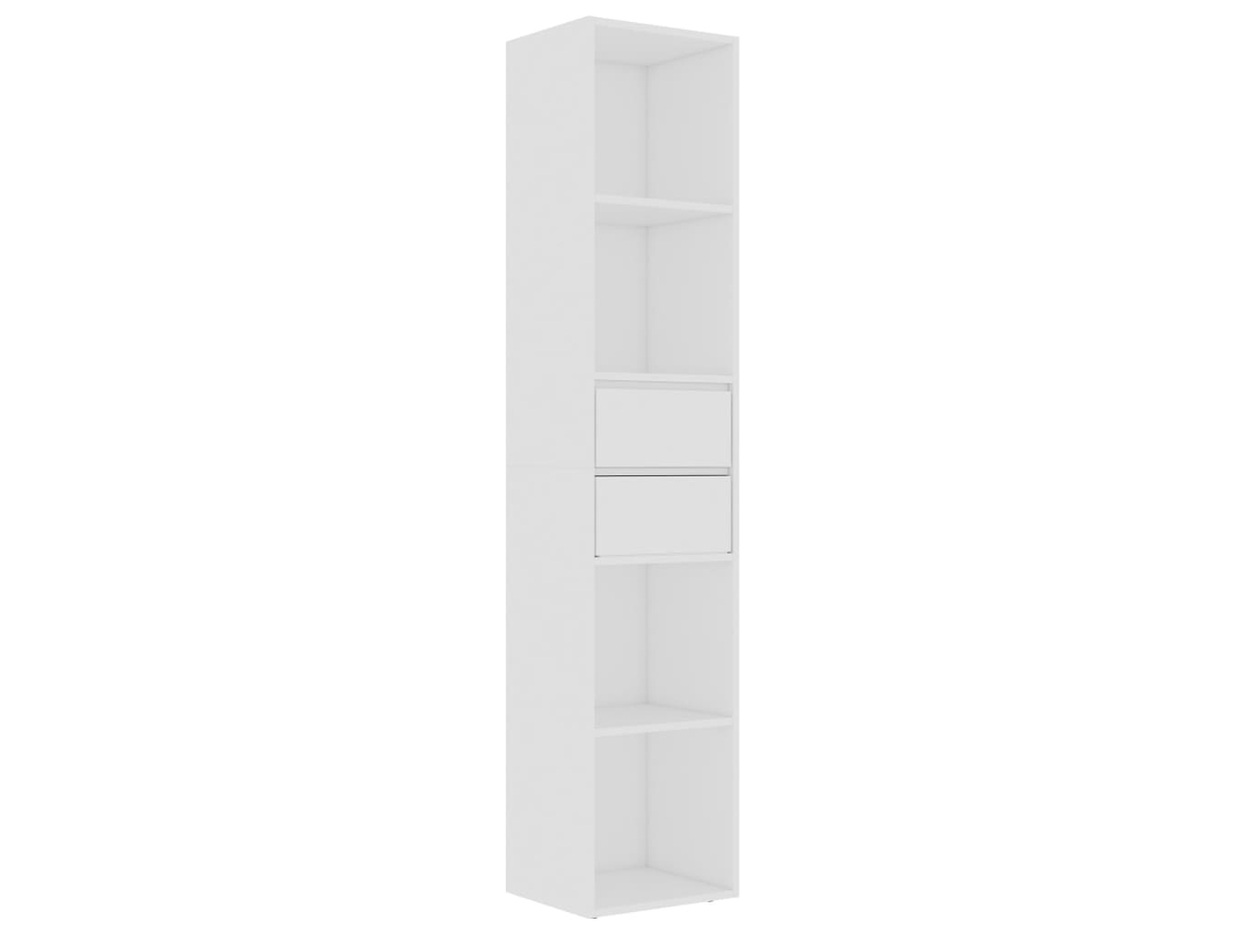 Prateleira 36x30x171 cm Derivados de Madeira Branco MAISON EXCLUSIVE