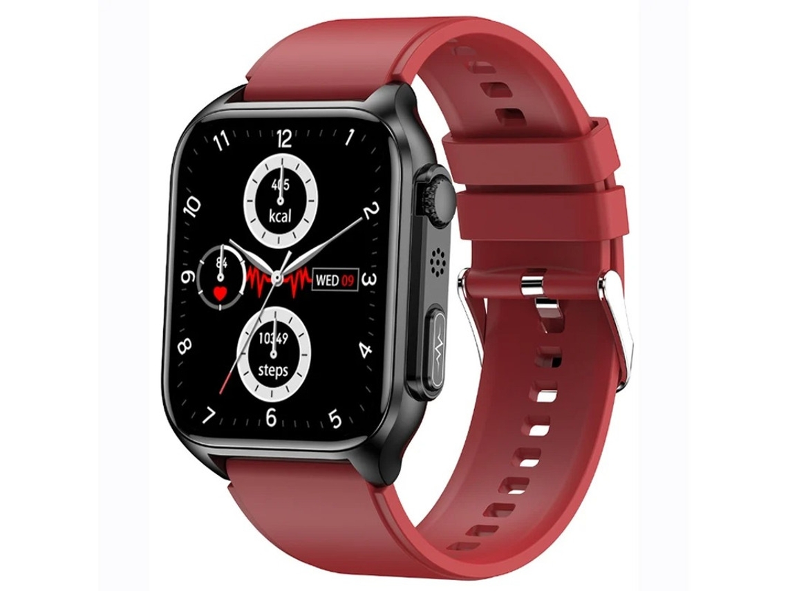 Smartwatch com Bluetooth, chamadas, ECG e monitoramento não invasivo de glicemia, temperatura e frequência cardíaca. Bestvite