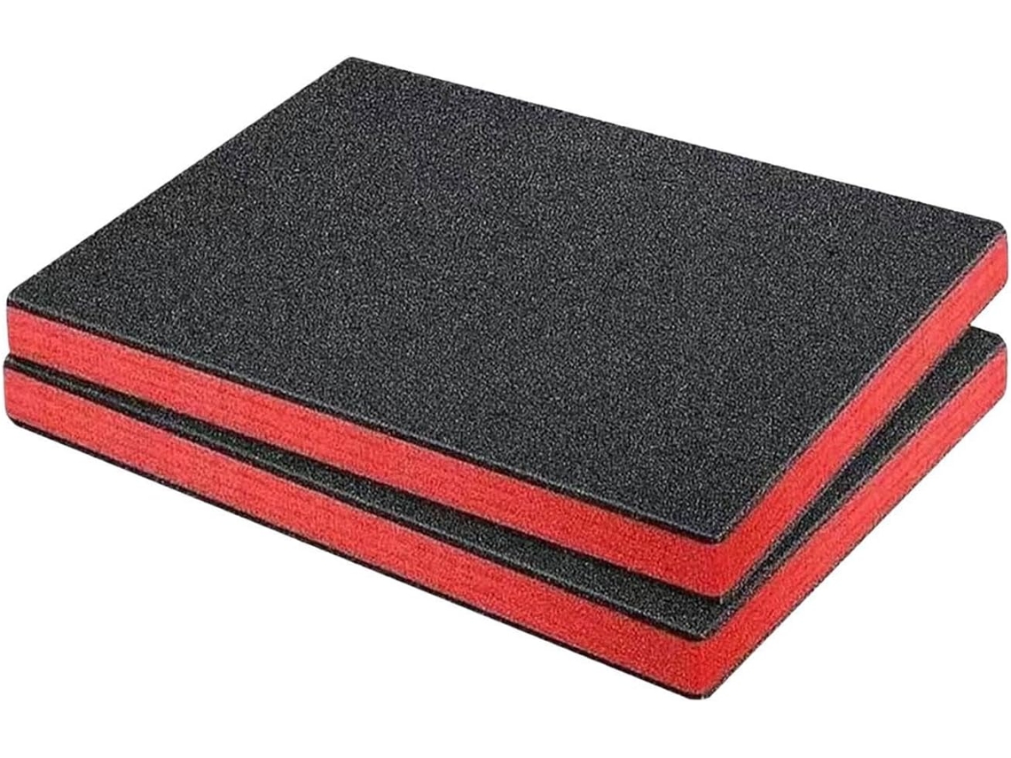 2 Inserts En Mousse Para Boîtes À Utils, De Rangement, Tapis Découpables Loisirs Créatifs Et Tables Miniatures