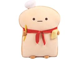 2026 almohada de Pan Tostado Divertida Peluche Comida Cariño Relleno Suave para Sofa Dormitorio Oficina Regalo