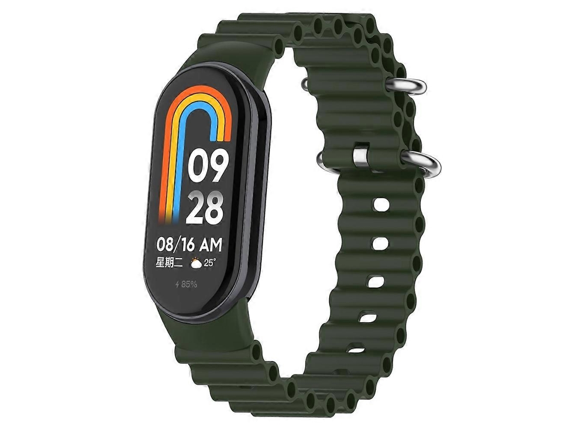 Pulseira De Silicone Ocean Para Xiaomi Mi Band 8