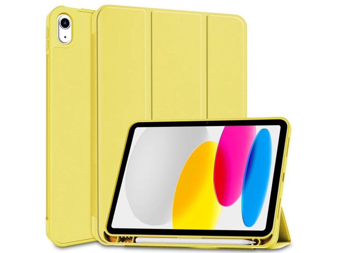 Capa para iPad 10.9 2022, amarela