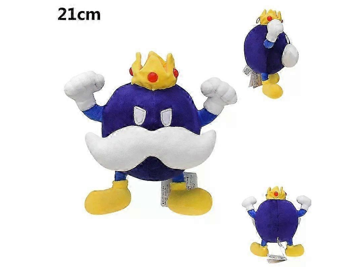Pelúcia De Boneco Redondo Roxo Com Coroa, Macia, Para Crianças, Presente