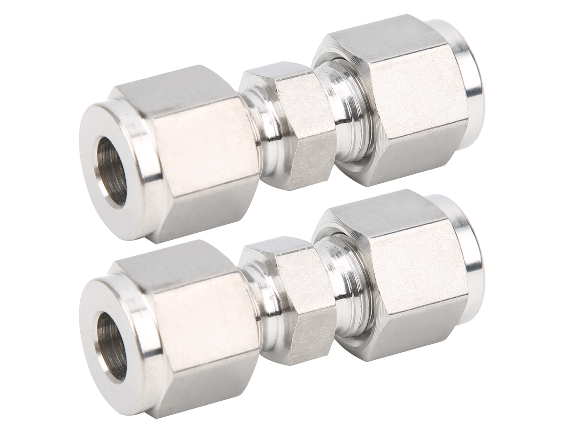Laxiscreed Mangueira De 8mm Com Fixação Por Compressão Em Aço Inox 316