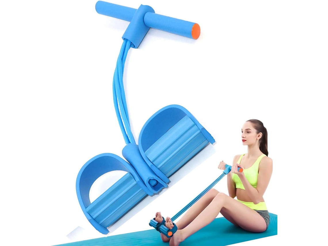 Faixa de Resistência com Pedal 4 Tubos AQUAFORGE
