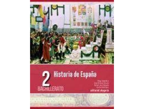 Livro Historia de España, 2º bachillerato de Diego ... [Et Al.] Caballero Delgado (Espanhol)