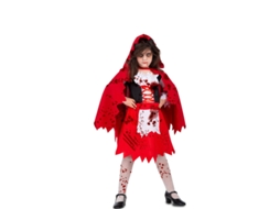 Fato de Menina MOM Capuchinho Sangrento  (7-9 anos)