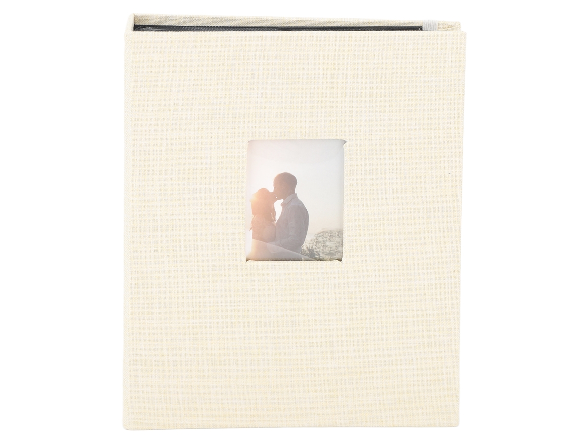Photo Album 3 Inch 208 Pockets Cotton And Linen Card Album Khaki Stamp Ticket Storage Book For Polaroid Camera LAXISCREED