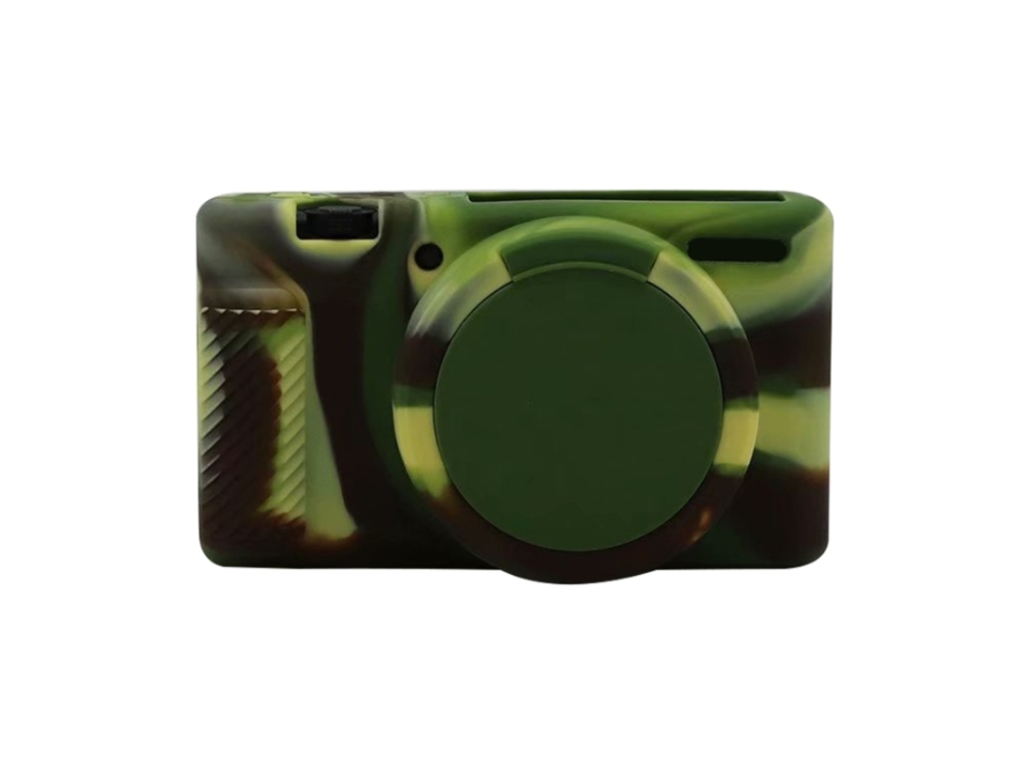 Estojo Protetor de Silicone Macio para Sony Zv 1 Camuflagem XIAOMOYU