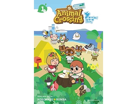 Livro animal crossing: new horizons, vol. 1 de kokonasu rumba (inglês)