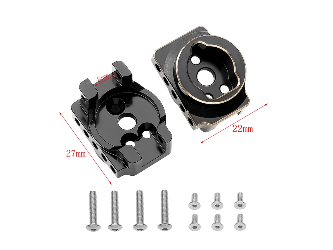Bloco C Eixo Traseiro Trx4 Aço Bronzeado