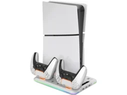 Carregador BLACKFIRE Multifunções Led Charge Stand New PS5