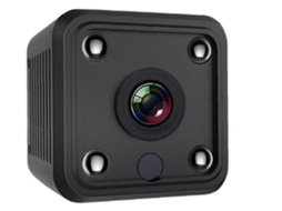 Mini Câmera Sem Fio com Câmera Wi fi Hd 1080p Sports Audio Night Visionpreto USHION