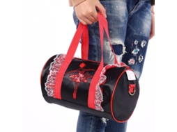 Primerox bolsa de Ballet para Crianças Bailarina Infantil com Lantejoulas Tule Curto Preto