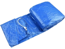 Waterproof Cover For Outdoor Use, Heavy Duty Rain And Snow Shield With Tear Resistant Plastic Fiber Cloth, Blue