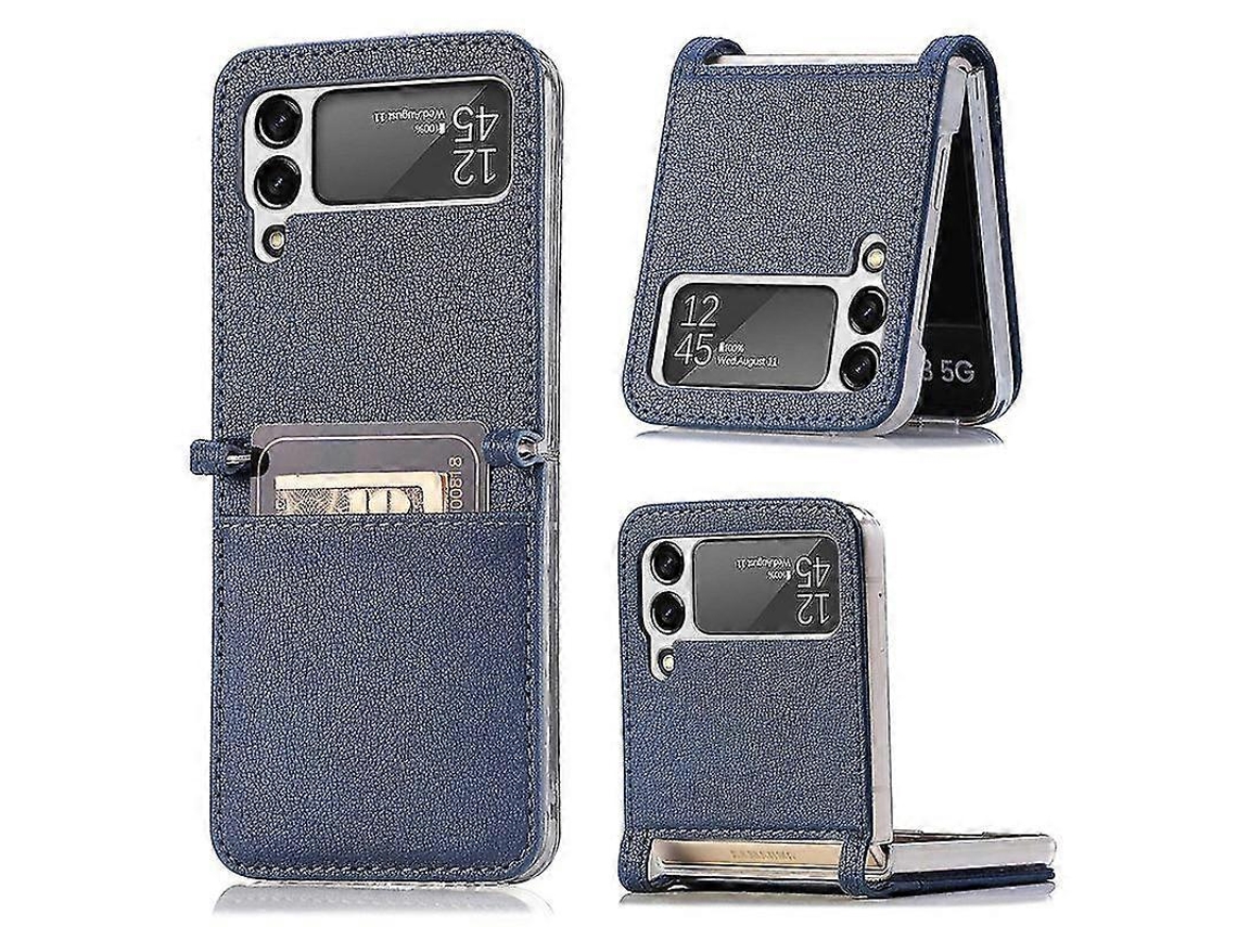 Adequado Para Samsung Galaxy Z Flip 3 5g Pc Phone Case/multicolor Matte Phone Case (cartão Plugável)