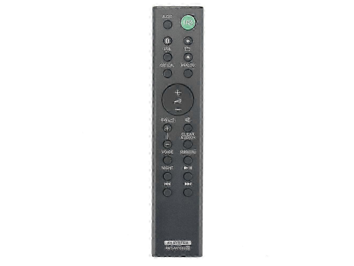 Controle Remoto De Reposição Rmt Ah103u Para Barra De Som Sony Ht Ct80/sa Ct80, Edição 0624 5 Aquaforge