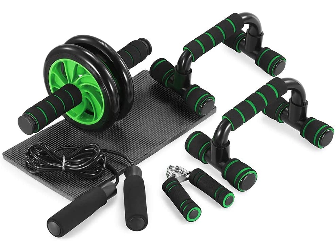 Ab Rullhjul Maskinhopprep Push Up Rack Res Slowmoose