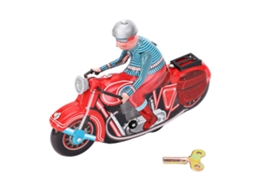 Business brinquedo de Motocicleta de Engrenagem com Mola Clássico Decorativo em Metal para Coleção Infantis e Adultos