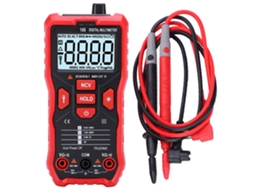 Multímetro digital portátil UA168, LCD, teste de tensão CA/CC, resistência, 600 V | S/BRAND