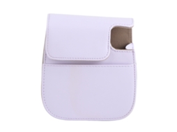 Funda De Cuero Pu Con Correa Para Cámara Fujifilm Instax Mini 11 - Morado