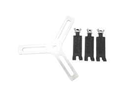 Chave De Porca De Tanque De Combustível 3 Garras Ajustável 23-190mm Para Veículos
