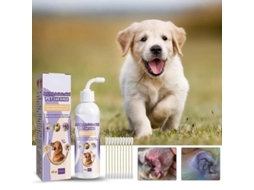 Rebe-Ear Cleaner para Cães e Gatos, Tratamento de Infecções, Elimina Odores e Reduz Sacudidas de Cabeça (1 unidade)